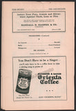 Thomas, John Charles - Signed Program Washington 1931