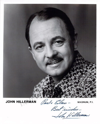 Hillerman, John - Signed Photograph