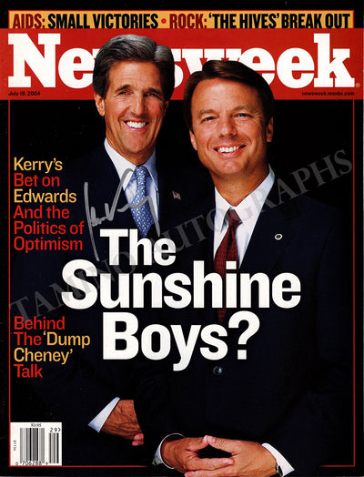 Kerry, John - Signed Newsweek Magazine