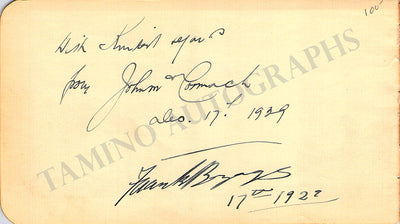 McCormack, John - Signed Album Page 1939