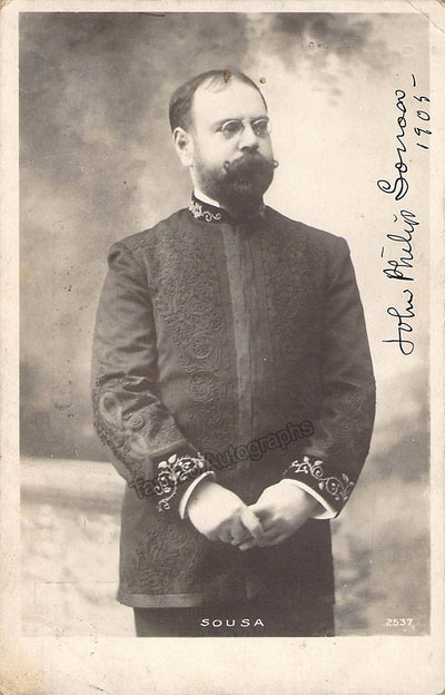 Sousa, John Philip - Signed Photograph 1905
