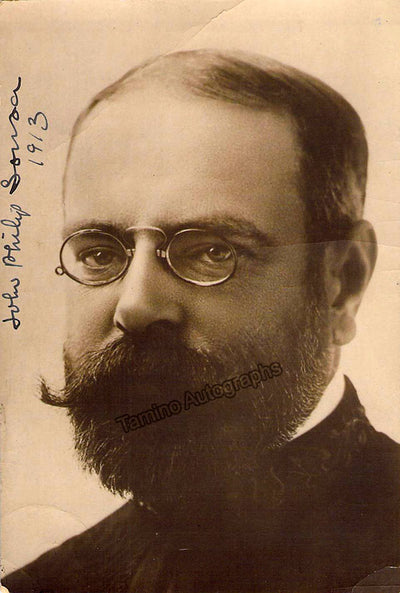 Sousa, John Philip - Signed Photograph 1913
