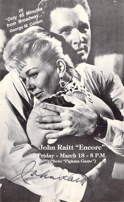 Raitt, John - Signed Brochure "Encore"