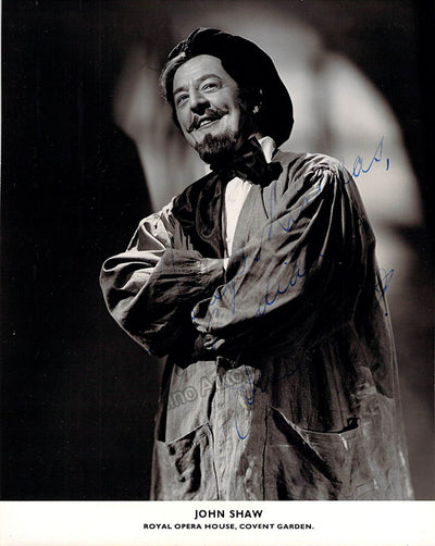 SHAW, John (Various Autographs)