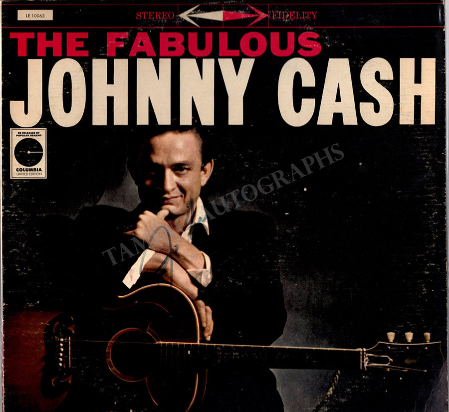 JohnnyCashsignedLPrecordH6053_
