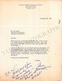 Green, John - Collection of Autograph & Typed Letters Signed