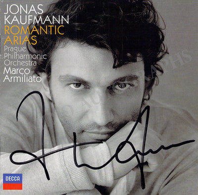 Signed CD Album "Romantic Arias"