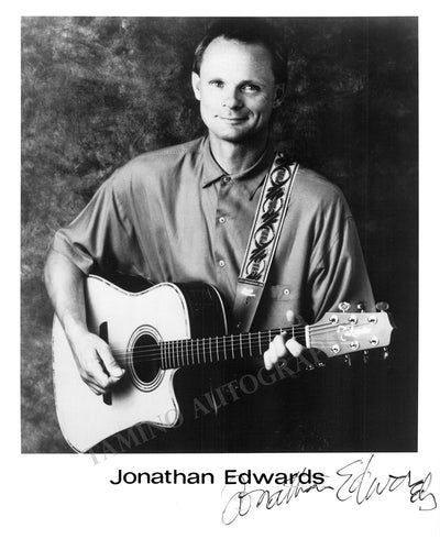 Edwards, Jonathan - Signed Photograph