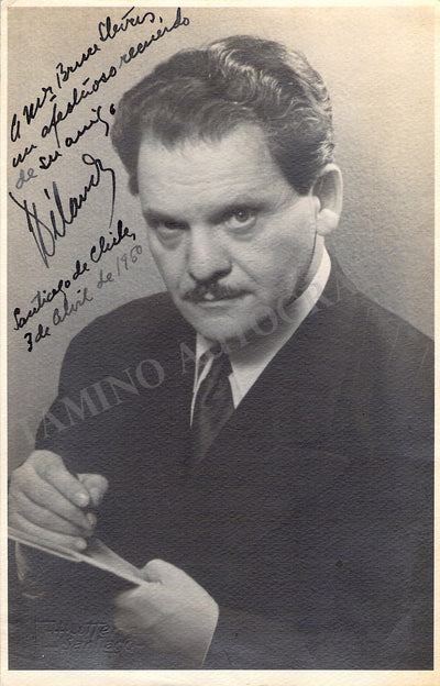 Delano Frederick, Jorge - Signed Photograph 1950