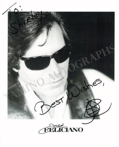 Feliciano, Jose - Signed Photograph