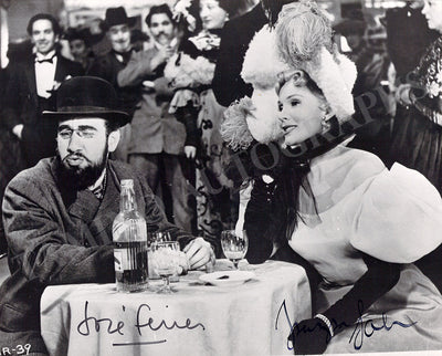 Ferrer, Jose - Gabor, Zsa Zsa - Signed Photograph in "Moulin Rouge"