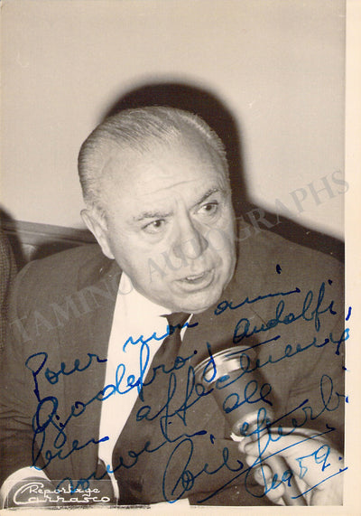 Iturbi, Jose - Signed Photograph 1959