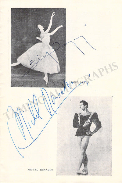 Neglia, Jose  & Others - Signed Program Teatro Colon 1960