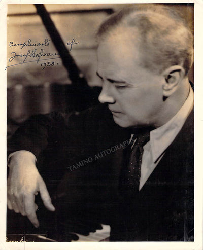 Hofmann, Josef - Signed Photograph 1938