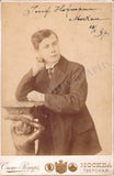 Hofmann, Josef - Signed Cabinet Photo 1897