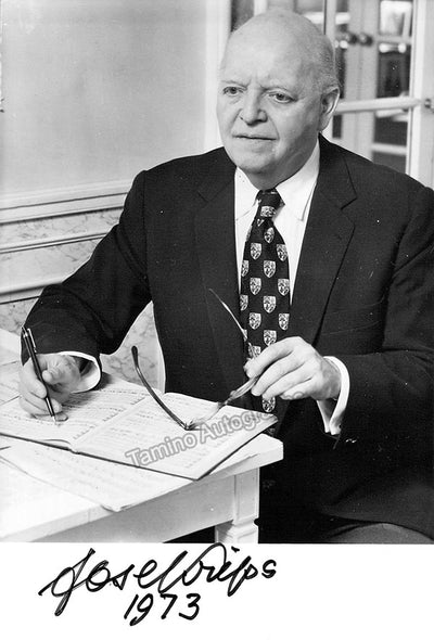 Krips, Josef - Signed Photograph 1973