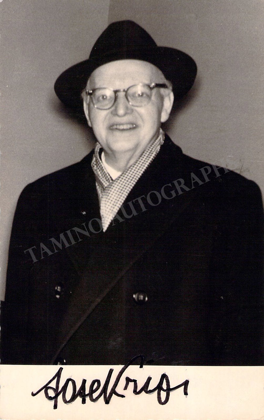 Krips, Josef Signed Photograph Tamino