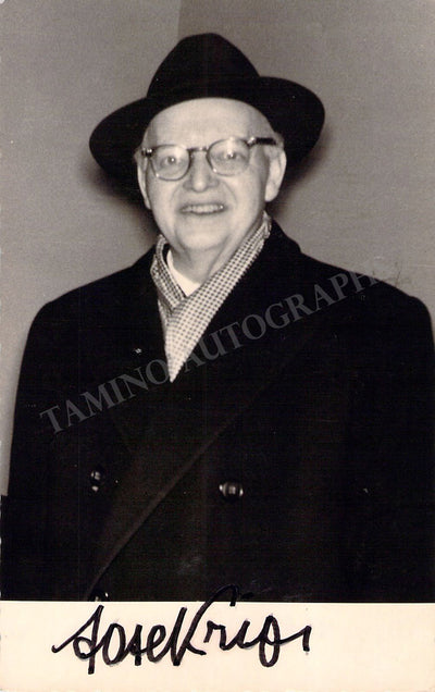 Krips, Josef - Signed Photograph