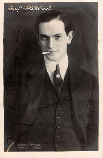 Schildkraut, Josef - Signed Photograph 1919