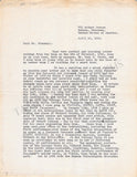 Bentonelli, Joseph - Signed Photograph in Iris + Typed Letter Signed