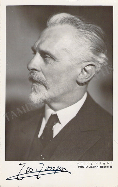 Jongen, Joseph - Signed Photograph