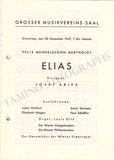 Krips, Josef - Set of 15 Concert Programs Vienna 1937-1966