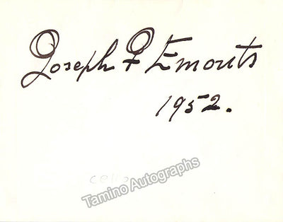 Joseph Emonts (1952)