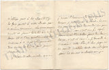 De Montbron, Joseph - Set of 2 Autograph Letters Signed