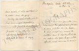 De Montbron, Joseph - Set of 2 Autograph Letters Signed