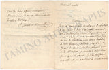 De Montbron, Joseph - Set of 2 Autograph Letters Signed