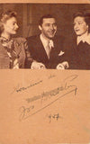 Baker, Josephine - Bouillon, Jo - Set of 2 Signed Photographs