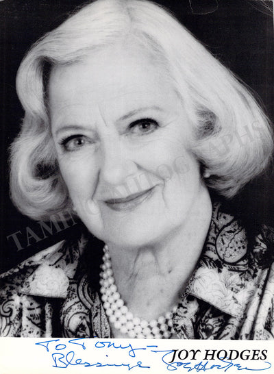 Hodges, Joy - Signed Photograph