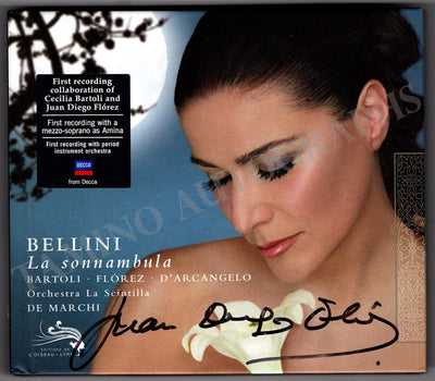 Florez, Juan Diego - Signed CD Album "La Sonnambula"