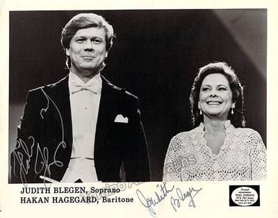 HAGEGARD, Hakan - BLEGEN, Judith