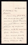 Benedict, Julius - Set of 2 Autograph Letters Signed
