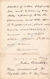 Benedict, Julius - Set of 2 Autograph Letters Signed