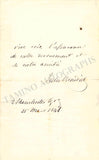 Benedict, Julius - Set of 2 Autograph Letters Signed