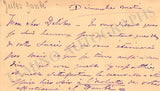 Danbe, Jules - Autograph Note Signed