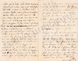 Alary, Jules Eugene - Autograph Letter Signed 1874
