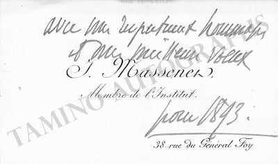 Jules Massenet 1893