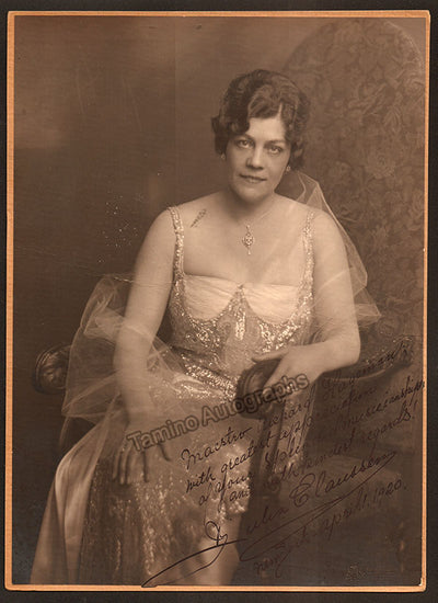 Claussen, Julia - Signed Photograph