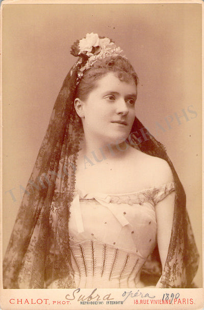 Subria, Julia - Vintage Cabinet Photograph