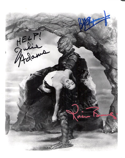 Adams, Julie - Browning, Ricou - Chapman, Ben - Signed Photograph