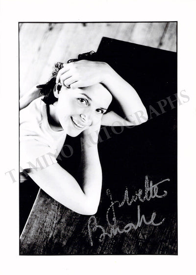 Binoche, Juliette - Signed Photograph