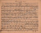 Bittner, Julius - Autograph Manuscript