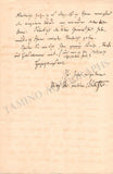 Schaffer, Julius - Set of 2 Autograph Letters Signed