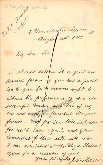 Signed Letter (1883)