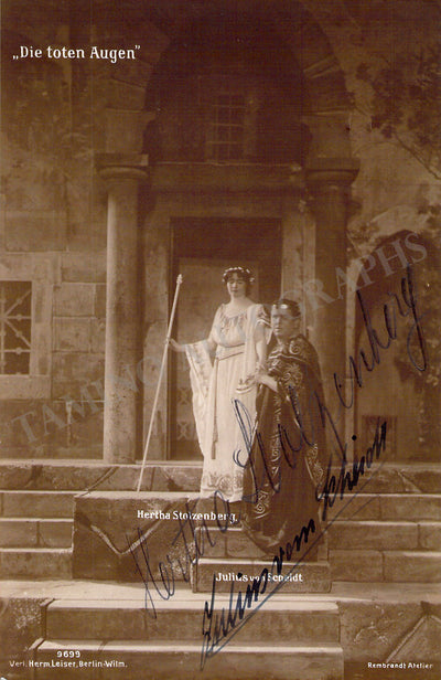 SCHEIDT, Julius von - STOIZENBERG, Hertha