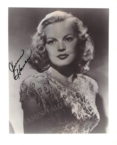 Haver, June - Signed Photograph