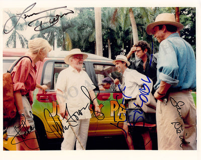 Jurassic Park - Photograph Signed by Cast